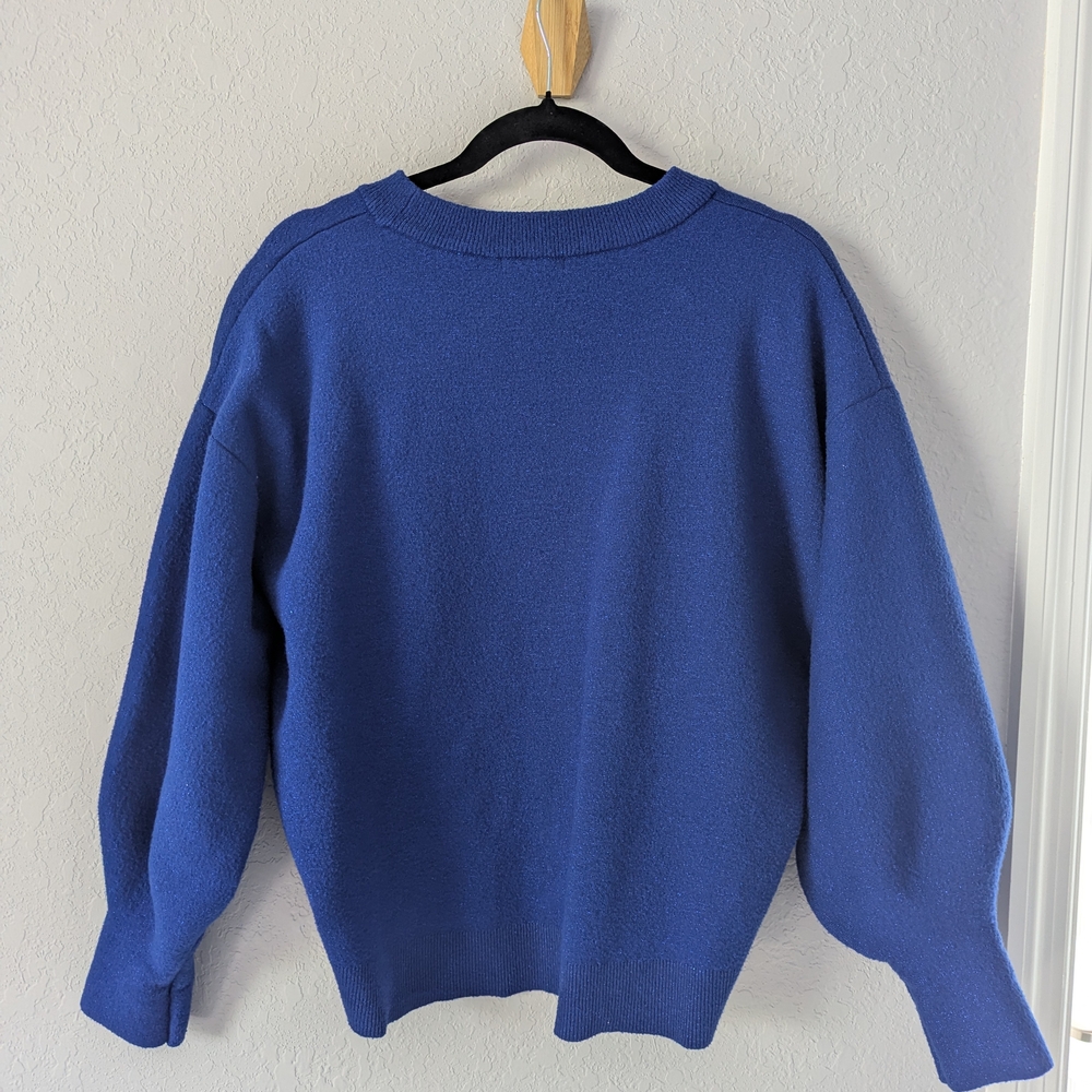H&M Royal Blue Knit Top